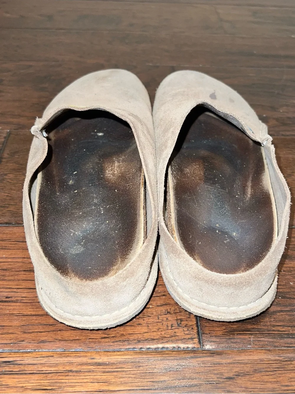 Birkenstock Men's Slip-On Suede Clogs in Brown